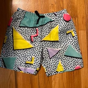 80s/90s unisex swim trunks